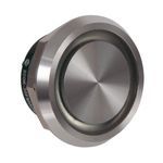 Rockwell Automation 800K-30FMW24X10 Pushbutton, 30.5 mm, 1NO Contact Configuration, Flush/Piezo Operator, White
