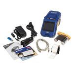 Brady® M611-AM-BT-W BradyPrinter M611 Mobile Label Printer, Thermal Transfer Print, 2 in Tape Width, 4 to 170 pt Font, AC Adapter/Rechargeable Battery Power Source, Color Touch Screen/LCD Backlight Graphic Display