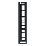 Panduit® NetKey™ NKFP12W Flat Unshielded Modular Patch Panel, 12 Ports, ABS/Stainless Steel