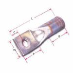 Scotchlok™ 30024 30000 1-Hole Lug Compression Connector, 2 AWG Copper Conductor, Die Code: 10, 3/8 in Stud