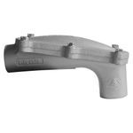 Appleton® UNILETS® ELBD75 Dust-Ignitionproof Explosionproof Pulling Raintight Conduit Elbow, 3/4 in Trade, 90 deg Angle, Malleable Iron, Triple Coated