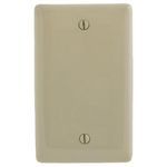 PREMISE WIRING NP13I Standard Blank Wallplate, 1 Gang, 4.63 in H x 2.88 in W, Nylon, Ivory