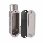 Gibson Stainless® Gardner-Gibson 7075LR Type LR Conduit Body, 3/4 in Hub, 8, Stainless Steel, Polished