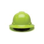 Ridgeline® HP54131 Full Brim Standard Hard Hat, High Density Polyethylene, 4-Point Suspension, ANSI Electrical Class Rating: Class C/E/G, ANSI Impact Rating: Type 1, Ratchet Adjustment