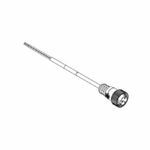 Brad® Mini-Change® 103000A06M050 Cordset, Straight x Pigtail Connector, 16.4 ft Cable Length, 3 Pole, 1 Keyway