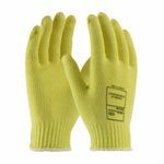 PIP® Kut-Gard® 07-K300-L Medium Weight Unisex Cut-Resistant Gloves, L, Uncoated Coating, DuPont™ Kevlar® Fiber, Elastic Knit Wrist Cuff, Resists: Cut, Flame and Heat, ANSI Cut-Resistance Level: A2