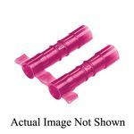 Panduit® Reel Smart™ Termo™ BSP18-3K Butt Splice, 22 to 16 AWG Conductor, 0.96 in L, Brazed Seam Barrel, Premium Nylon, Red
