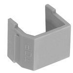 PREMISE WIRING SFSBGY10 Standard Blank Insert, Audio/Video Module, Snap-In Mount, Gray