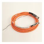 Rockwell Automation SpeedTEC Cable, Motor Power With Brake Wires, SpeedTec DIN Connector, Drive-end, Flying-lead, 14 AWG, Standard (Non-Flex), 4 Meters
