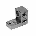 BURNDY® K11A34U2 K11A-U Dual Rated Universal Terminal Lug, 4/0 AWG to 500 kcmil Aluminum/Stranded Copper Conductor, 1/4 in Stud, 2 Bolt Holes, Aluminum