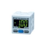 SMC® IZE112-LAC IZE112 Electrostatic Sensor Monitor, 10 to 50 mm Measuring, Electrical Ratings: 1 to 5 VDC, <= 50 mA, +/-0.5% fs +/- 1 digit Accuracy