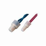 BUCHANAN 2006S Splice Cap Crimp Terminal, 18 to 12 AWG Wire, Solid Wire, Nylon Insulation, Copper/Steel Sleeve