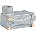 Killark® XLL-1 Type LL Conduit Body, 1/2 in Hub, 4.3 cu-in, Aluminum, Powder Coated