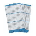 Brady® Porta-Pack® PWM-3 Refill Page, Black/White Legend/Background, B-500 Vinyl Cloth