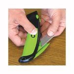 Greenlee® 0652-11 Heavy Duty Utility Knife, Retractable Blade, Steel Blade, 6-3/16 in OAL