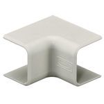 Wiring Device-Kellems PT1IE Extruded Non-Metallic Standard Internal Elbow, For Use With: PremiseTrak® PT1 Series Non-Latching Non-Metallic Raceway, Specifications: 90 deg Bend, Office White