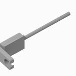 Allen-Bradley MPAI-NE20215 MP-Series Heavy Duty Cylinder Accessory,  MPAI - NEx02xx Anti-Rotation,  For Size 64 mm,  Length = 233.4 mm