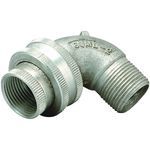 Killark® GUML-1 Conduit Union, 1/2 in, 90 deg Angle, Copper-Free Aluminum, Natural