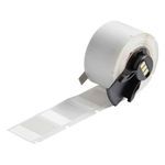 Brady® BMP® 61 BMP® 71 TLS 2200® TLS-PC Link™ PTL-103-427 Rectangular Self-Laminating Wire and Cable Label, 1 in W, White/Translucent Legend/Background, B-427 Vinyl