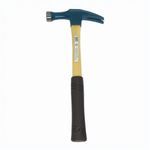 Klein® 807-18 Electrician Claw Hammer, 15 in OAL, Narrow/Striking Face, 18 oz Head, Fiberglass Head, Straight Claw Style, Fiberglass Handle