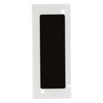 Brady® BMP® 71 TLS 2200® PTLEP-176-593-BK Raised Panel Rectangular Pushbutton Label, 1 in W, Black Legend/Background, B-593 Polyester