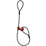 DD Sling & Supply 19F0375X04EDE Mechanical Wire Rope Sling With Sliding Choker Hook, 3/8 in Wire Rope Diameter, 4 ft L, 1.4 ton Vertical Hitch Capacity, Eye End Style