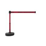 Banner Stakes PL4147 PLUS Barrier Set, Red "Danger - Entrée Interdite", Includes: 1 PLUS Stanchion, 1 PLUS Base, 1 PLUS Banner Head, Belt Length 15 ft, Suitable for Indoor/Outdoor Use