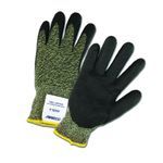 PIP® PosiGrip™ 710SANF/M Anti-Bacterial Cut Resistant Gloves, M, Foam Nitrile Coating, Aramid/Polyamide, Knit Wrist Cuff, Resists: Abrasion, Cut and Puncture, ANSI Cut-Resistance Level: A3