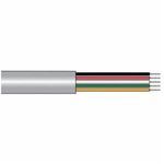 Alpha Wire 1172C SL001 Unshielded Multi-Conductor Cable, 300 VAC, (2) 22 AWG Stranded Tinned Copper Conductor, 1000 ft L