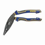 Irwin® Vise-Grip® 1902419 Ergomulti Long Nose Plier With Side Cutter, Wire Stripper, Serrated Jaw, 2 in Jaw Length, 1-1/8 in Jaw Width, Alloy Steel Jaw, 8 in OAL, 3/16 in Tip Width, Cutter Included: Yes, No Non-Sparking, Wire Stripper Included: Yes