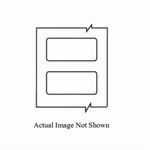 Brady® BradyBondz® WorkHorse™ THT-18-423-3 Thermal Transfer Label, 3 in L x 1 in W, Legend: Blank, White Legend/Background, Polyester