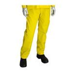 FALCON™ Base35™ 201-370X5 3-Piece 2-Pocket Premium Rainsuit, 5XL, Yellow, Polyester/PVC, 58 in Waist, 35 in L Inseam, Detachable Drawstring Hood