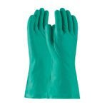 Assurance® 50-N140G/XL Medium Weight Chemical-Resistant Gloves, XL, Ambidextrous Hand, Nitrile, Green, Unlined Lining, 13 in L, Resists: Abrasion, Cut, Chemical, Puncture and Tear, Unsupported Support, Straight Cuff, 15 mil THK