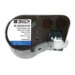 Brady® MC-1500-595-WT-BK M Series Label Maker Cartridge, 1-1/2 in L x 25 ft W, For Use With: BMP®53 and BMP®51 Printers