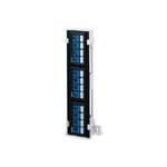 QuickPort® 49255-Q89 Field Configurable Patch Block, 12 Ports, Steel
