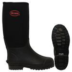 Boss® 2NP100113 Boots, 13, 16 in H, Plain Toe, Neoprene Upper, Rubber Outsole, Resists: Water