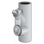 O-Z/Gedney EYAX-50 Dust-Ignitionproof Explosionproof Conduit Sealing Fitting, 1/2 in For Use With: IMC/Threaded Rigid Metallic Conduit, Malleable Iron, Electroplated Zinc