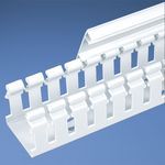 Panduit® H2X3WH6 Type H Hinged Cover Slotted Wall Wiring Duct, 0.31 in Slot, Wide Slot, 2.17 in W x 3 in D