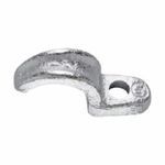 Crouse-Hinds 511 1-Hole Conduit Clamp, 3/4 in, For Use With Rigid/IMC Conduit, Malleable Iron