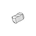 Kennametal® Top Notch™ 1799485 Threading Insert, NDC Insert, 11.5 TPI Threads per Inch, Internal/External/NPT Thread, Right Hand Cutting Direction, Manufacturer's Grade: KC5010, Material Grade: C3/C4