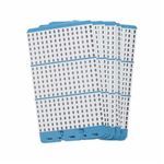 Brady® Porta-Pack® PWM-0-9 Refill Page, Black/White Legend/Background, B-500 Vinyl Cloth