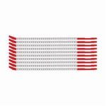 Brady® SCN10-2 Clip Sleeve™ Pre-Printed Wire Marking Sleeve, 0.11 to 0.134 in Wire, Nylon, 2 Legend