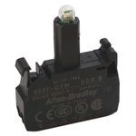 Rockwell Automation 800F-Q3W Integrated Lamp Module, LED Lamp, 24 VAC/VDC, Spring Clamp Terminal, White