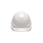 Ridgeline® HP44110 Cap Style Standard Hard Hat, Fits Minimum Hat Size: 6-1/2 in, Fits Maximum Hat Size: 8 in, ABS, 4-Point Suspension, ANSI Electrical Class Rating: Class C/E/G, ANSI Impact Rating: Type 1, Ratchet Adjustment