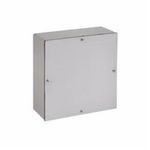 nVent HOFFMAN ASE6X6X4SSNK A90S4 Pull Box, 6 in L x 6 in W x 4 in D, Screw Cover, 304 Stainless Steel