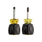 Jonard Tools® SDS-142 Cabinet Slotted Phillips Stubby Screwdriver Set, 2 Piece, No ESD-Safe, Insulated: No, Steel