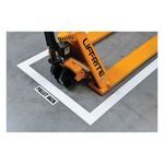 Brady® GlobalMark® ToughStripe® 142174 Floor Marking Tape, 100 ft L x 2-1/4 in W, Orange, B-483 Polyester