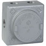 Hubbell® GRSS-2 GR Series Explosionproof Conduit Body, GRSS Body, 3/4 in Hub, 29 cu-in Capacity, Aluminum