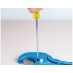 Jonard Tools® SDP-28 Screwdriver, Phillips Point, #2 Point, S2 Steel Shank, 8-5/16 in OAL, Rubber Handle, Insulated: No