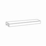 Kindorf® B-906-10 B Series Solid Metal Channel, 14 ga Thickness, 10 ft L